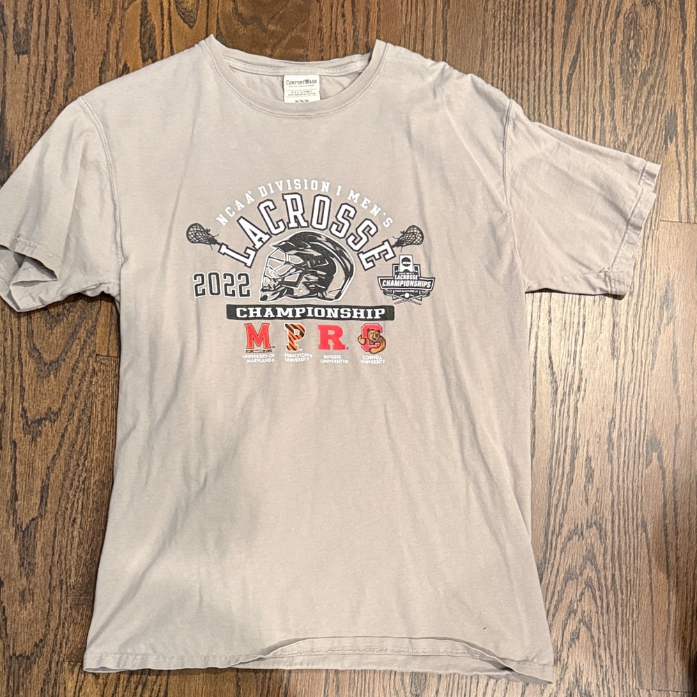 NCAA Division I Men's Lacrosse Championship Tee - Gray